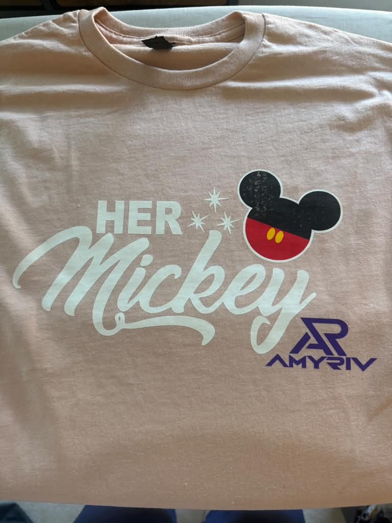 Personalized character tee. A playful character graphic as a personalized piece.