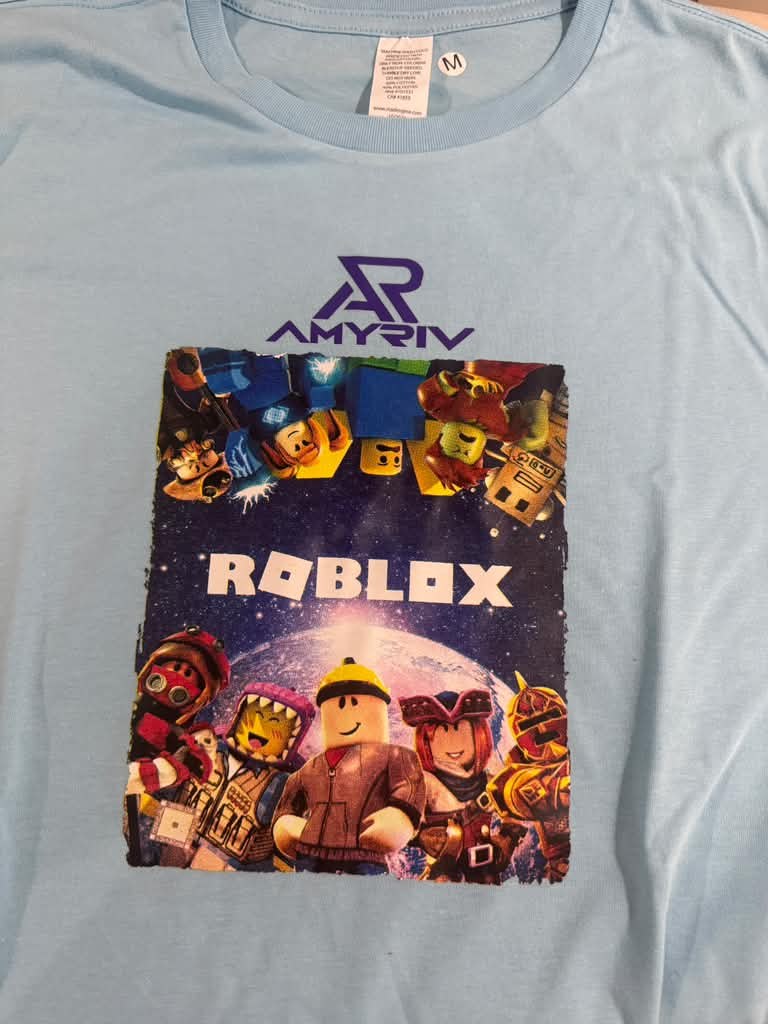 Custom graphic tee. A playful graphic made personal on a classic tee.